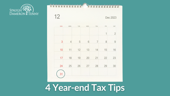 4 Yead-end Tax Tips - 2