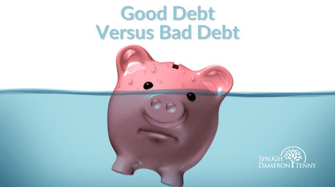 Comparing good debt and bad debt as part of a broader financial plan 
