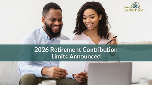 A couple looking at the official 2026 Retirement Contributions Limits