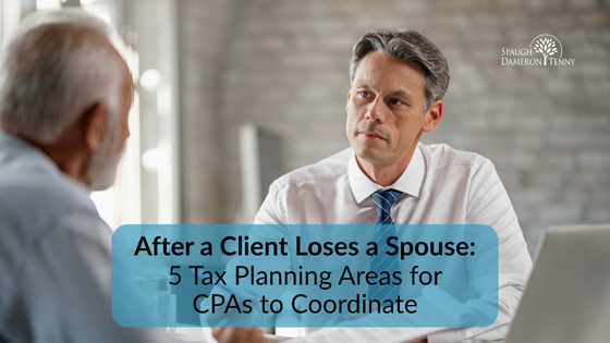 After a Client Loses a Spouse