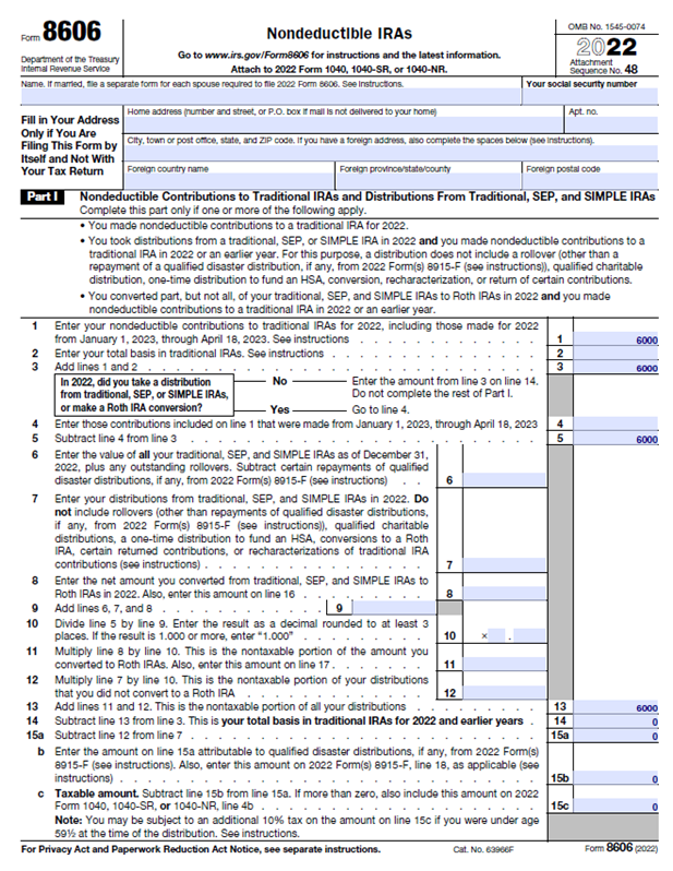 How to Report Your Backdoor Roth IRA on Your Taxes-4