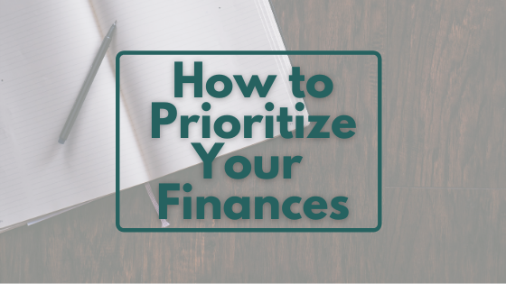 Financial Priority Pyramid Planning