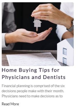 Home Buying Tips for Doctors