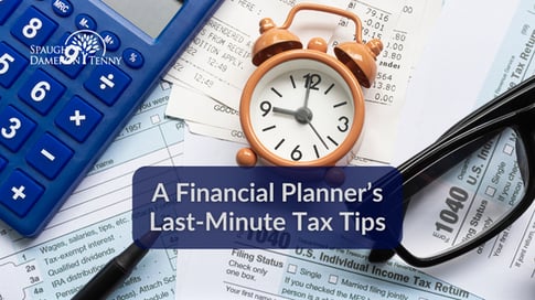 last minute tax tips