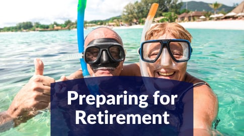 A older couple enjoying their retirement