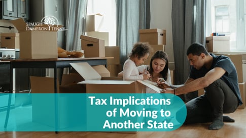Tax implications of moving to another state