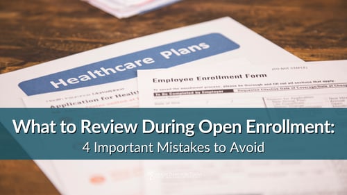 Paper forms labeled Healthcare Plans, Application for Healthcare, and Employee Enrollment Form.